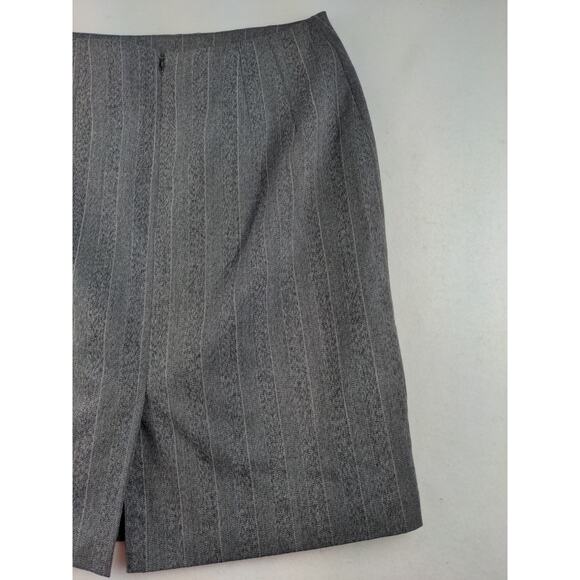 Womens Alia Skirt Size 8 Gray Poly/Rayon Blend Polyester Lining - Picture 9 of 10